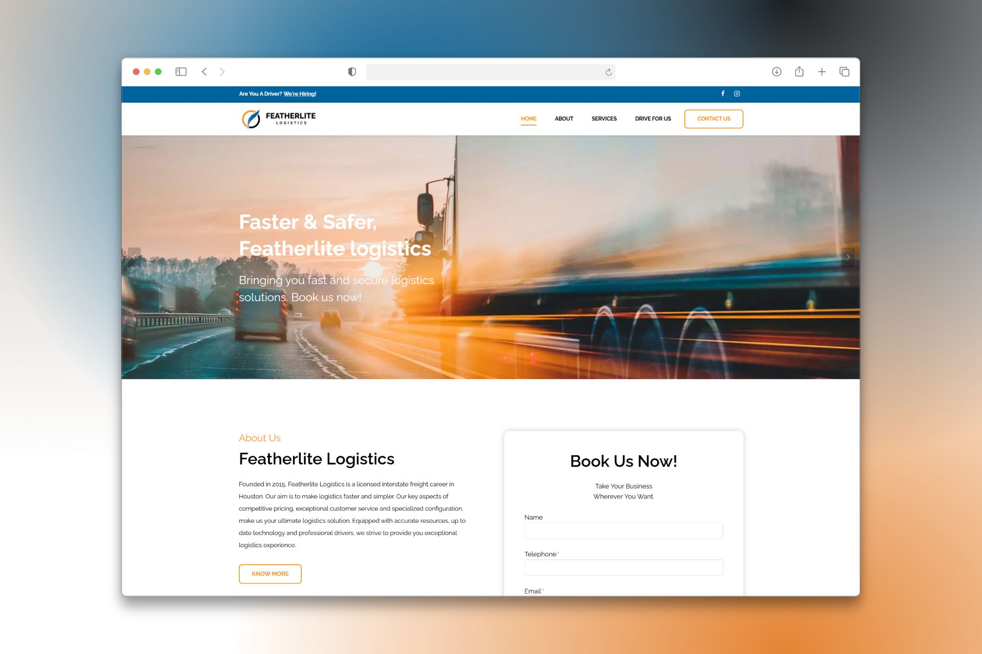 Featherlite Logistics - Warehouse Management