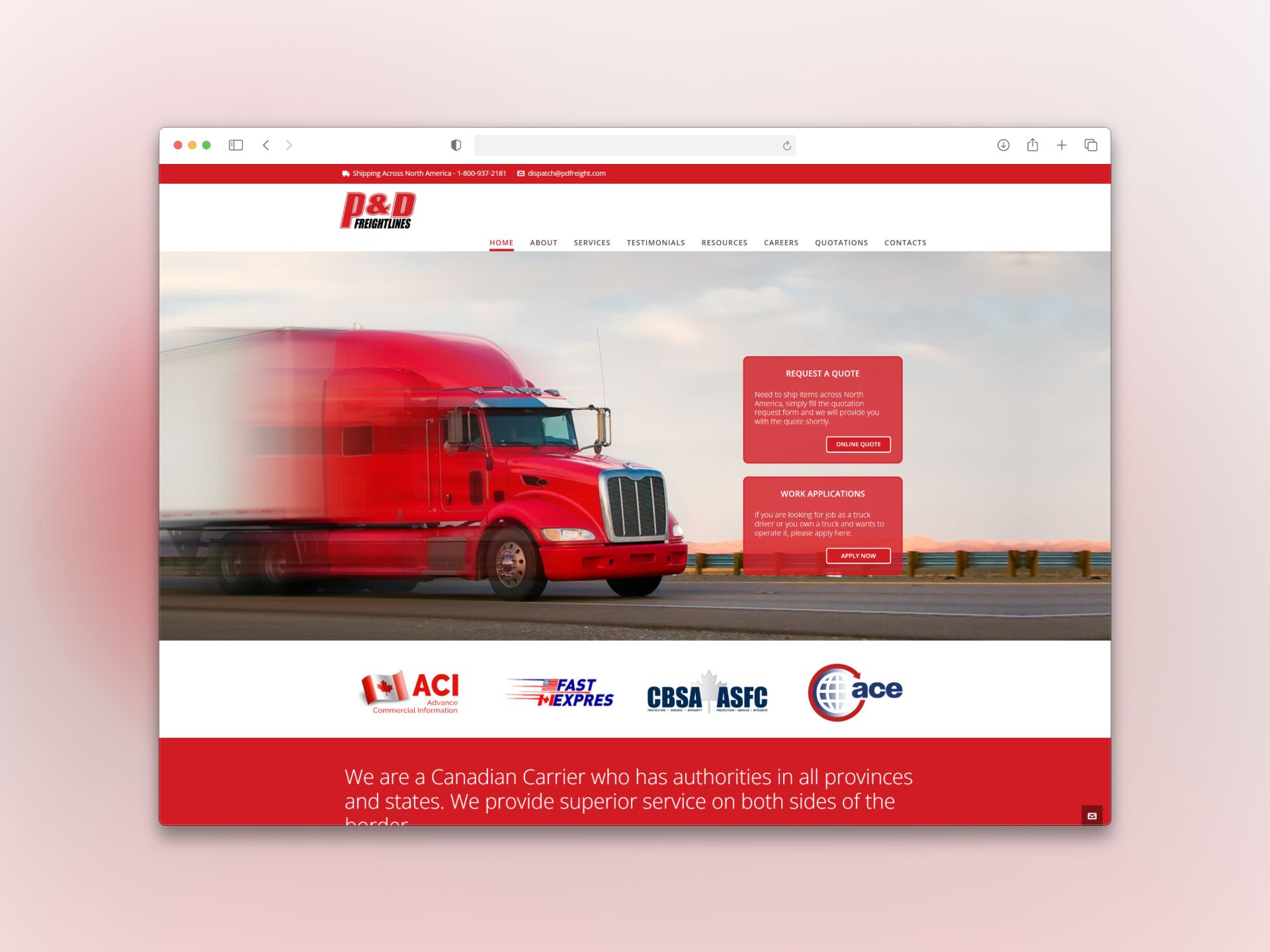 PD Freight - Cold Chain Logistics