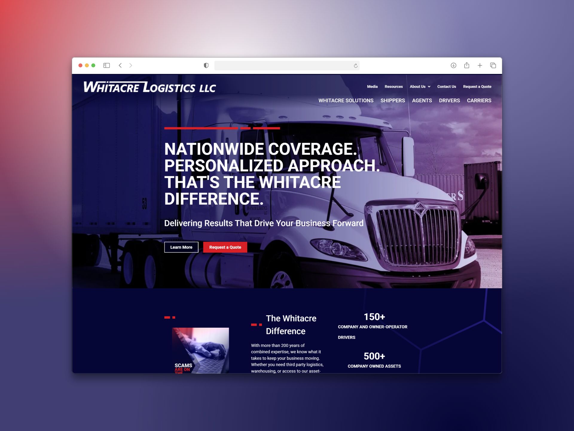 Whitacre Logistics - AI Route Optimization